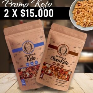 2 Granolas Keto de 300 gr