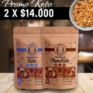 2 Granolas Keto de 300 gr